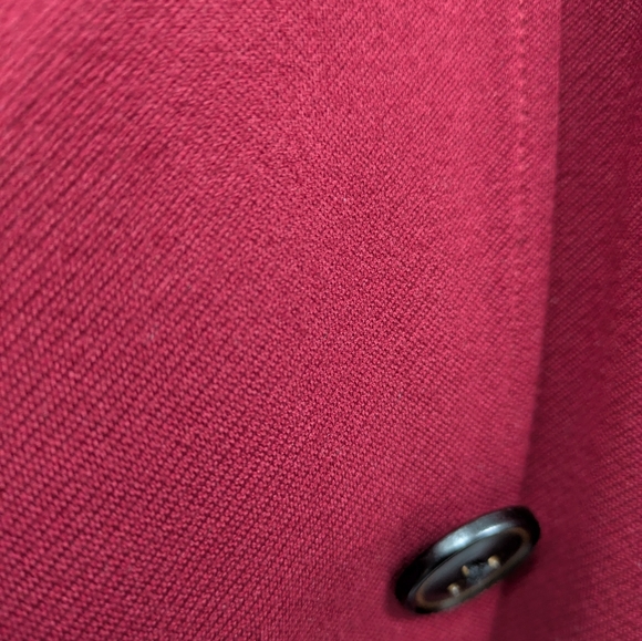 CAbi Red Blazer Tailored Structured Design - Picture 11 of 12